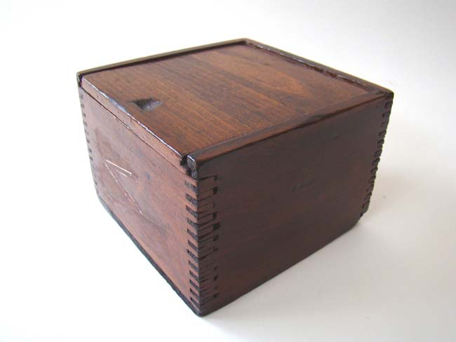 A fine Civil War era boxed small boat compass circa 1858-1860 by Frederick W. Lincoln of Boston — image 3